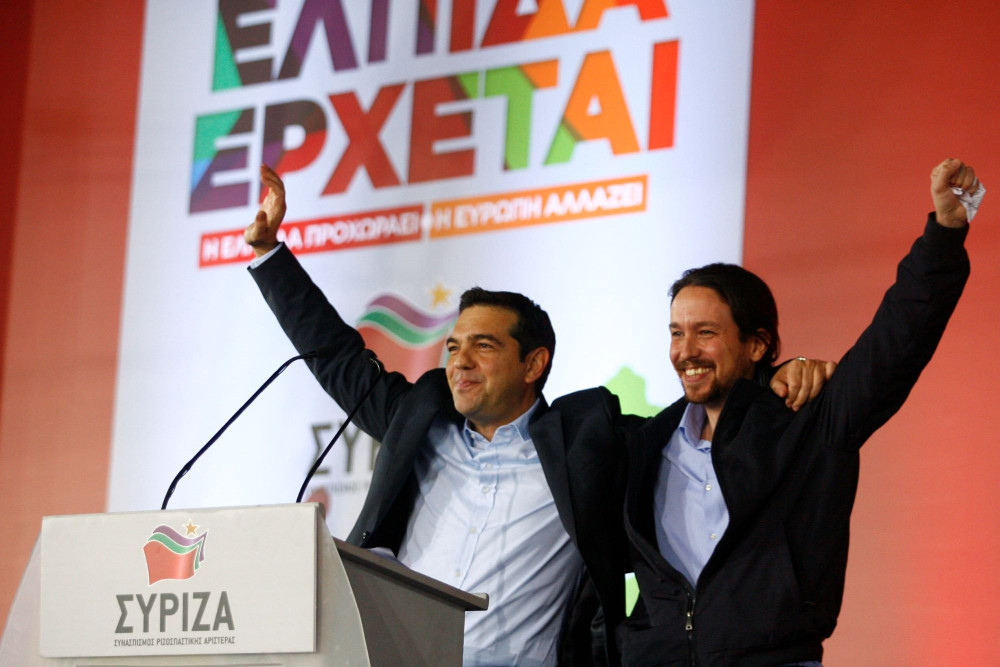 Πρότυπα Τσίπρα: από την εποχή των Podemos στις γαλλικές διαμαρτυρίες