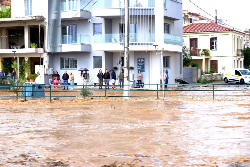ΜΕΤΕΟ: πάνω από 200 χιλιοστά βροχής σε περίπου 6,5 ώρες καταγράφηκαν στη Ρόδο