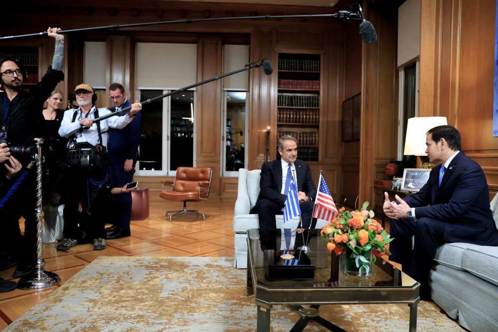 Μάρκο Ρούμπιο: «Πρώτα η Αμερική», αλλά ισχυρότερη χάρη στους συμμάχους μας - Η συνάντηση με Μητσοτάκη