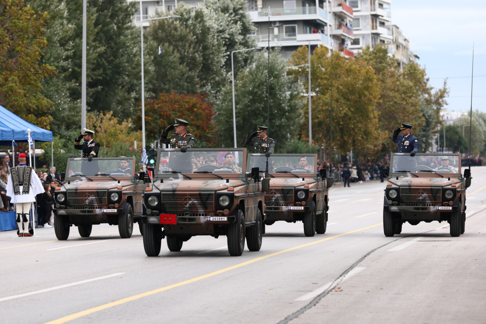 Live η στρατιωτική παρέλαση στη Θεσσαλονίκη για την 28η Οκτωβρίου