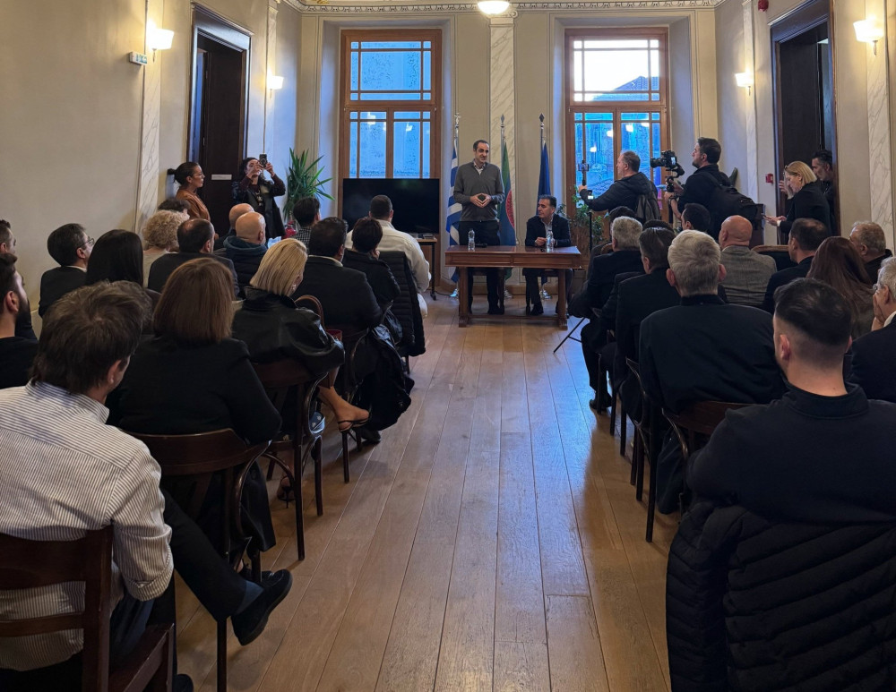 Στην Ξάνθη ο Γρηγόρης Δημητριάδης - Θερμή υποδοχή από τοπικά στελέχη και μέλη της παράταξης (video)