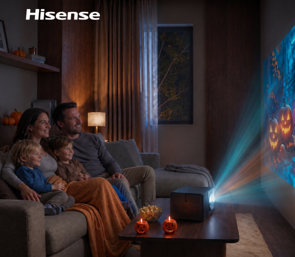 Halloween movie night με τη Hisense: η αγωνία στην οθόνη, η άνεση στο σπίτι