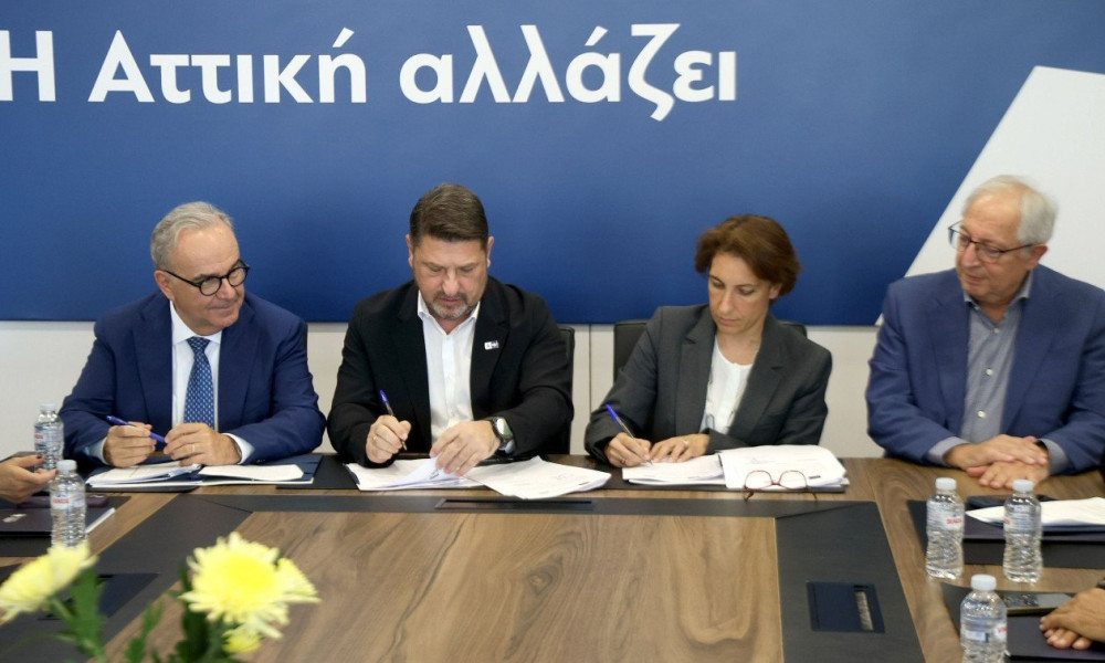 Υπεγράφη από τον Νίκο Χαρδαλιά η σύμβαση για το αντιπλημμυρικό έργο στο Ρέμα Σαπφούς