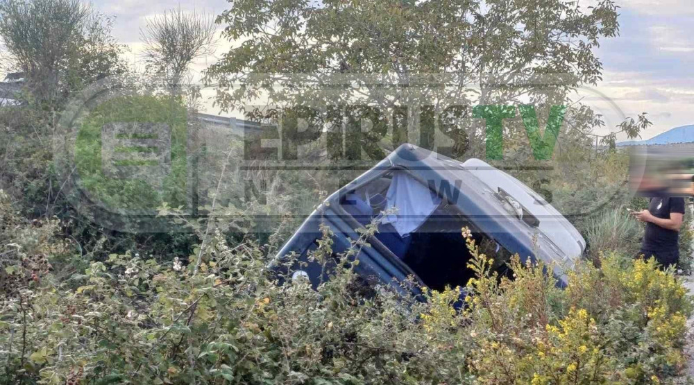 Πολεμικό Ναυτικό: 13 τραυματίες από εκτροπή λεωφορείου στην Ιονία Οδό