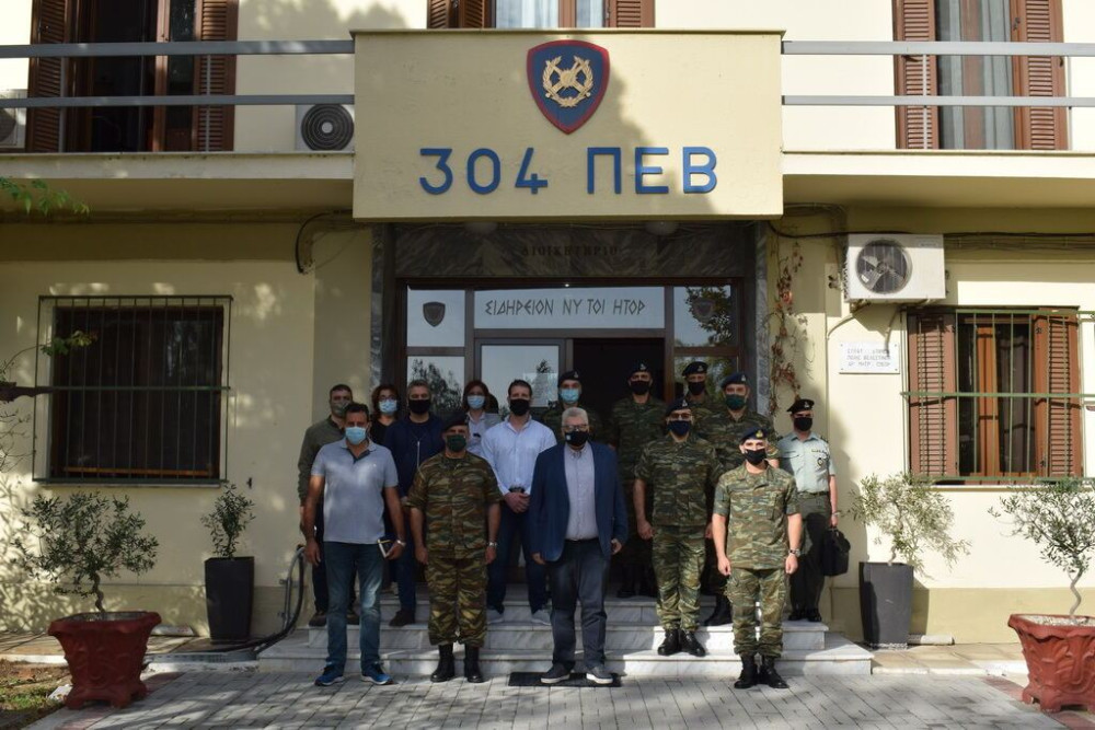 Επίσκεψη ΓΓ ΥΠΕΘΑ Αντώνη Οικονόμου στα 304 & 307 ΠΕΒ