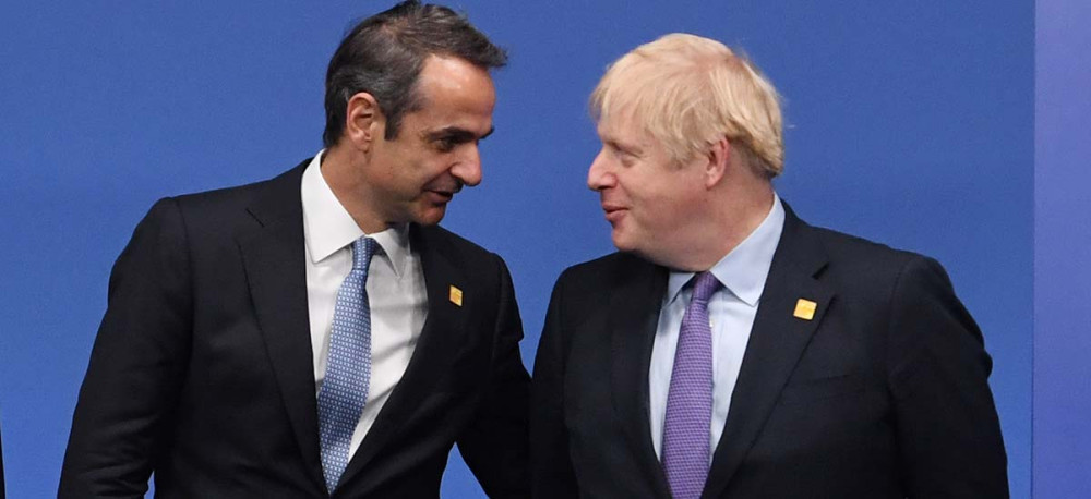 Το Brexit και η Τουρκία κυριάρχησαν στην επικοινωνία Μητσοτάκη – Τζόνσον