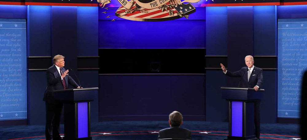 Debate Τραμπ-Μπάιντεν: Το είδαν 73,1 εκατ. Αμερικανοί – Πολύ λιγότεροι από το ρεκόρ του 2016