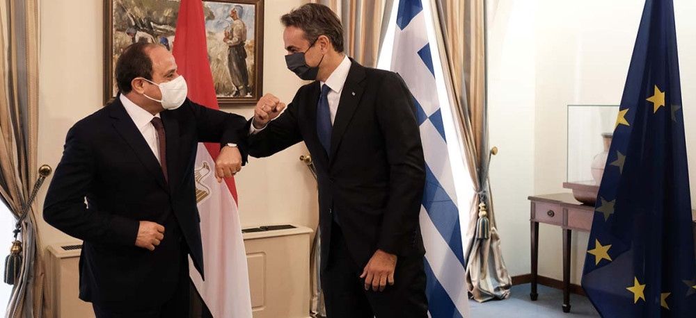 Στο Μαξίμου ο Αιγύπτιος πρόεδρος