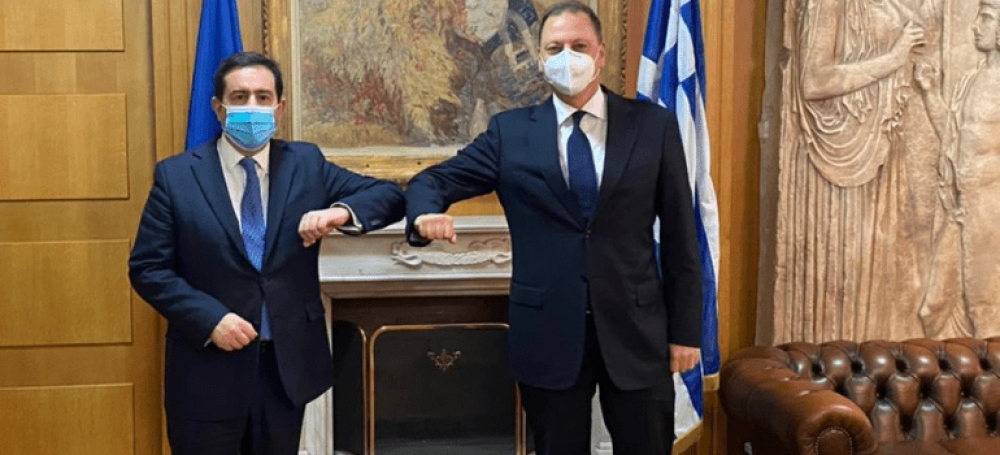 Συνάντηση Λιβάνου – Μηταράκη: Κοινές δράσεις στο επίκεντρο της συζήτησης