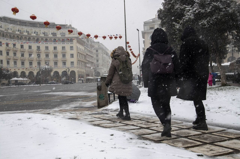 “Λέανδρος”: Χιόνια και πολικές θερμοκρασίες