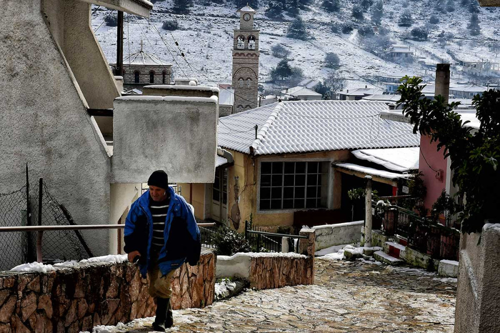 Ο “Λέανδρος” φεύγει, το ψύχος μένει-Πού θα χιονίσει
