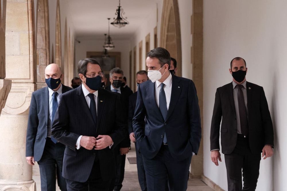 Μητσοτάκης – Αναστασιάδης: Τι ειπώθηκε πίσω από τις κλειστές πόρτες