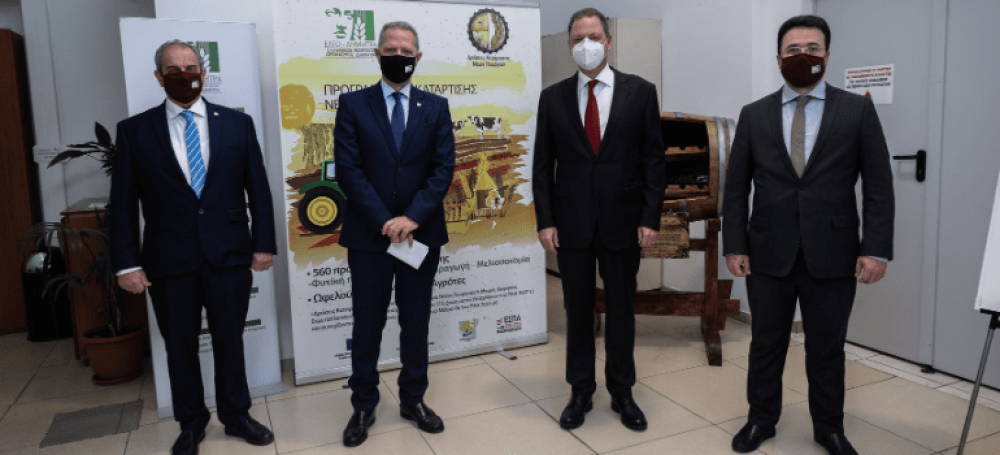 Επίσκεψη Λιβανού στον ΕΛΓΟ – ΔΗΜΗΤΡΑ