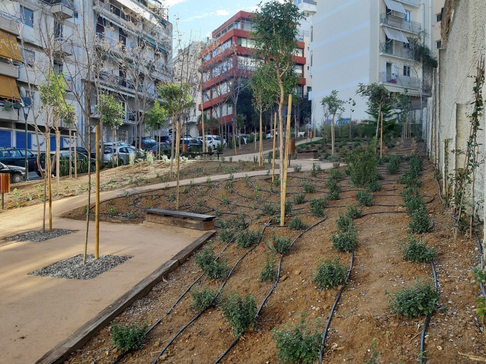 Δήμος Αθηναίων: Έτοιμο ακόμη ένα “Pocket Park” στο Παγκράτι