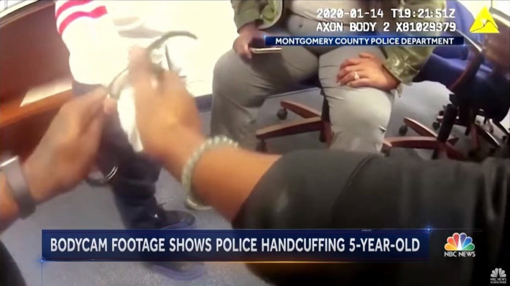 ΗΠΑ : Χειροπέδες σε 5χρονο για κοπάνα! (vid)