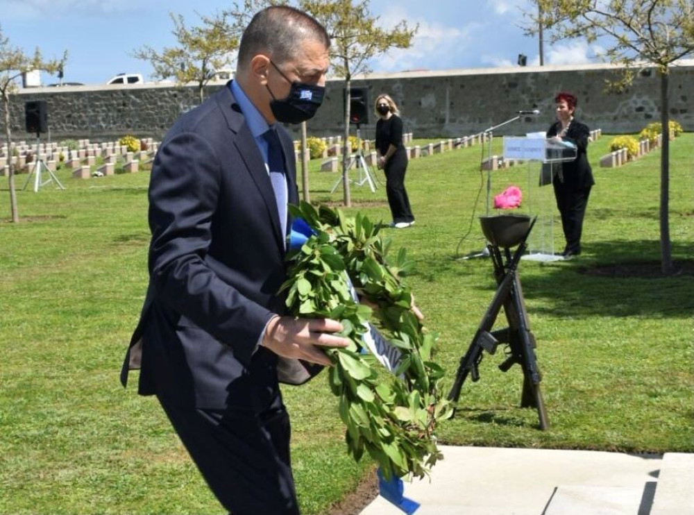 Στεφανής: Τίμησε τη μνήμη στρατιωτών του Α’ Παγκοσμίου Πολέμου