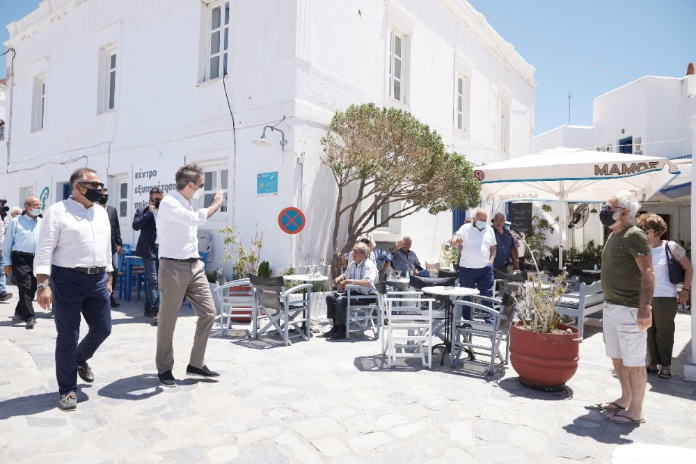 Μητσοτάκης από Αστυπάλαια: Η μείωση του ΦΠΑ το αμέσως επόμενο βήμα