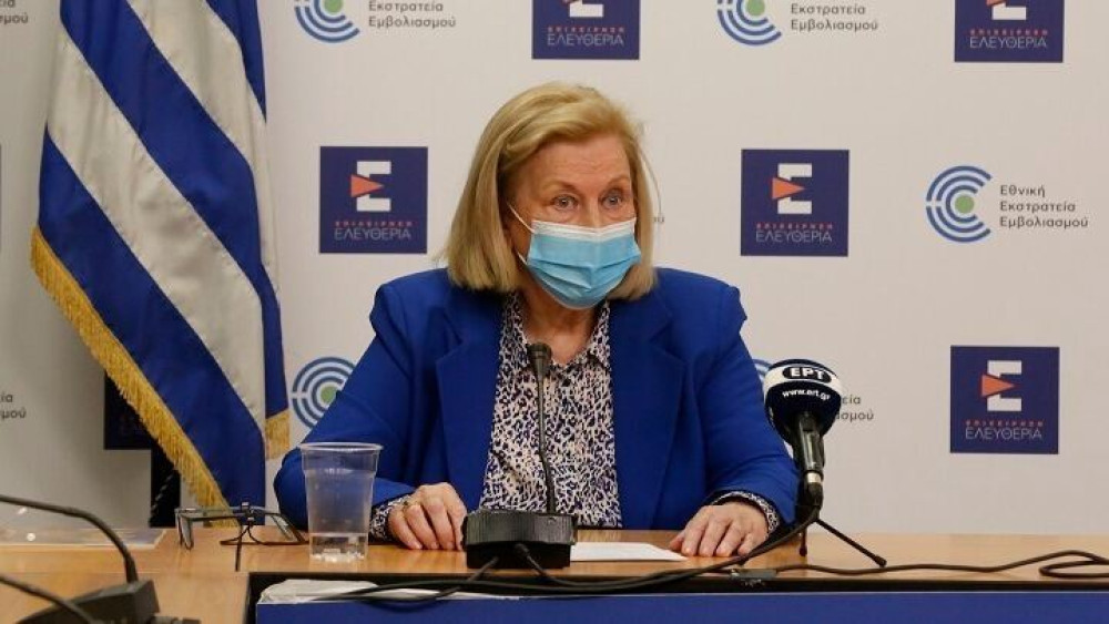 Θεοδωρίδου: Σύσταση για το εμβόλιο AstraZeneca στους άνω των 60 ετών