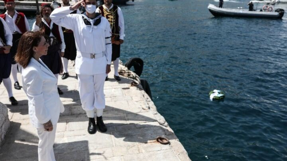 Κ. Σακελλαροπούλου: “Η Ύδρα αποτέλεσε πρότυπο ευψυχίας και ναυμαχικής δεξιοτεχνίας”