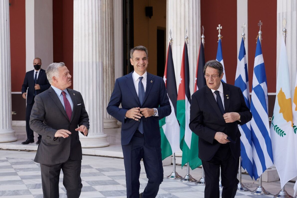 Κοινή Δήλωση Ελλάδας – Ιορδανίας – Κύπρου: Σημαντική πρόοδος στη συνεργασία για οικονομία-ασφάλεια