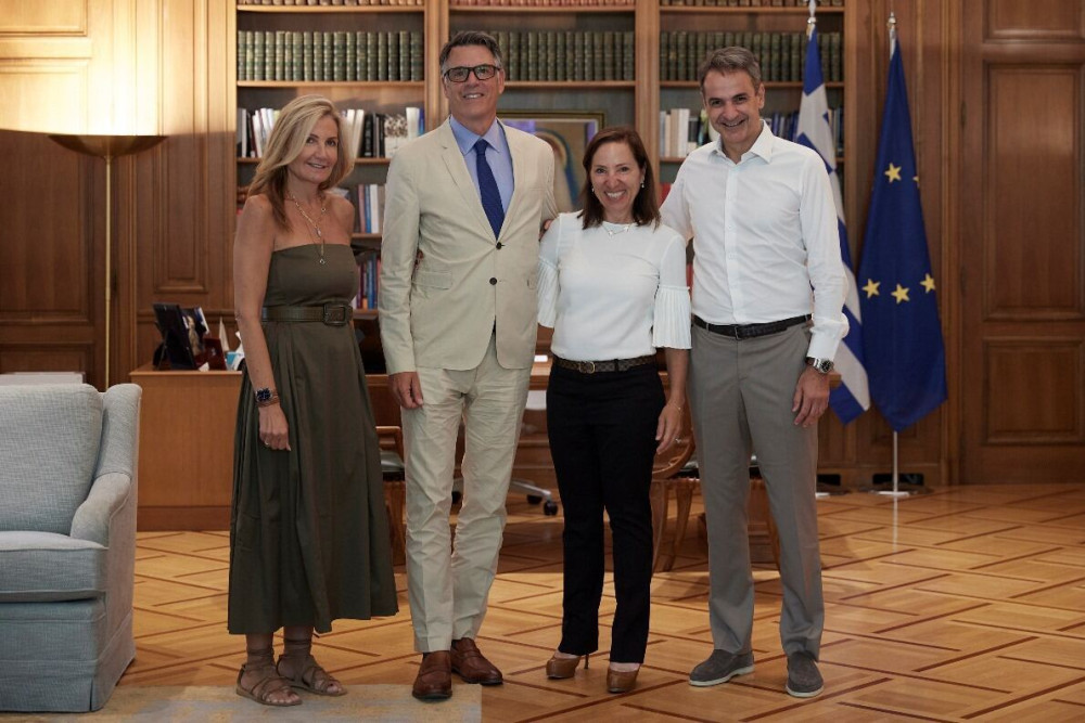 Γεύμα Μητσοτάκη με την Αναπληρώτρια Κυβερνήτη της Καλιφόρνια, Ελένη Τσακοπούλου – Κουναλάκη