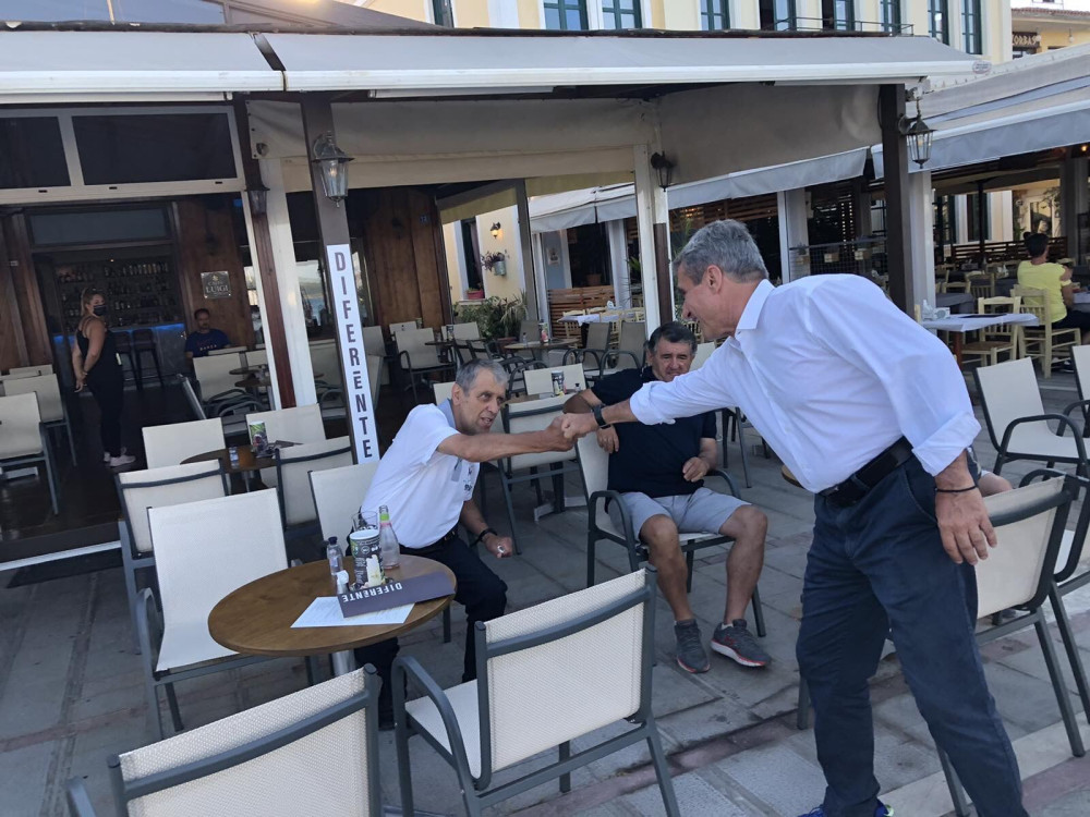 Περιοδεία στην Πρέβεζα από τον Ανδρέα Λοβέρδο