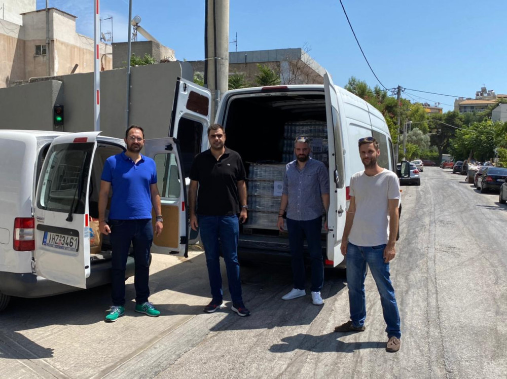 Συλλογή αγαθών για τους πυρόπληκτους από την ΟΝΝΕΔ