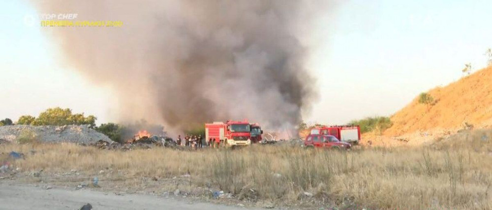 Μεγάλη φωτιά στον Ελαιώνα- Κυκλοφοριακές ρυθμίσεις