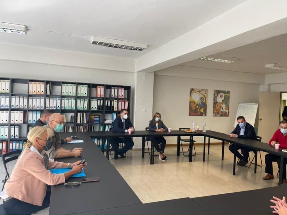 Επίσκεψη Ράπτη στους χώρους του Προγράμματος Προαγωγής Αυτοβοήθειας και στο (ΕΚΕΨΥΕ) της Θεσσαλονίκης