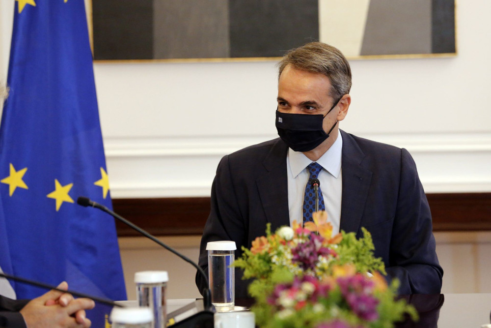 Συνάντηση Μητσοτάκη με τον πρωθυπουργό της Σλοβακίας