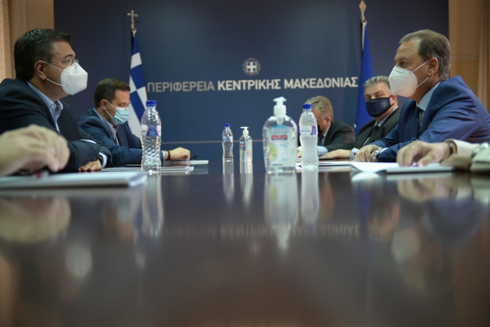 Πρωταγωνιστής στην αγροτική ανάπτυξη και στις εξαγωγές η Περ. Κ. Μακεδονίας- Συνάντηση Λιβανού Τζιτζικώστα