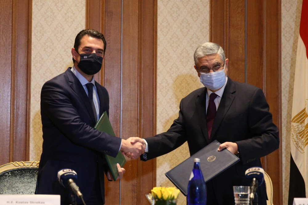 Διαβουλεύσεις για την ηλεκτρική διασύνδεση Ελλάδας – Αιγύπτου – Τα οφέλη από την υλοποίηση του έργου