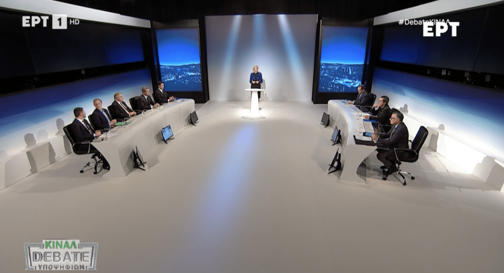 ΚΙΝΑΛ: Η τηλεμαχία των πέντε υποψηφίων – Οι αιχμές και οι αντιδικίες