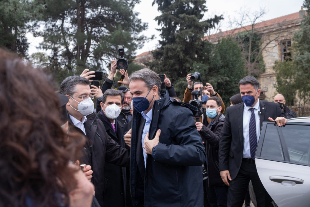 Ο Μητσοτάκης στο πρώην στρατόπεδο Π. Μελά: “Η Θεσσαλονίκη αλλάζει όψη”