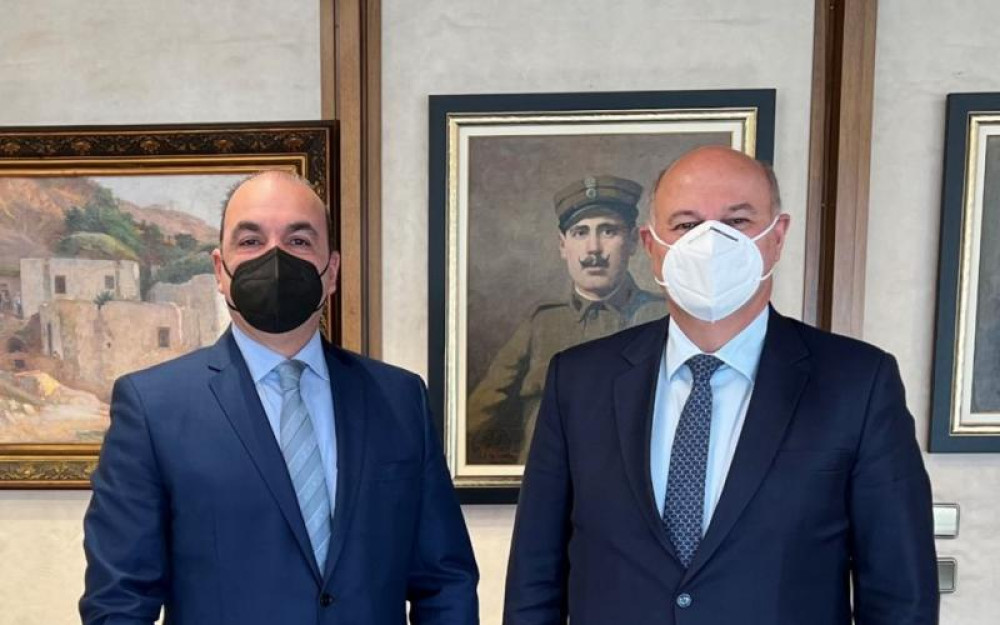 Η ανάγκη επιτάχυνσης της απονομής δικαιοσύνης στη συνάντηση Τσιάρα – Μασούτη