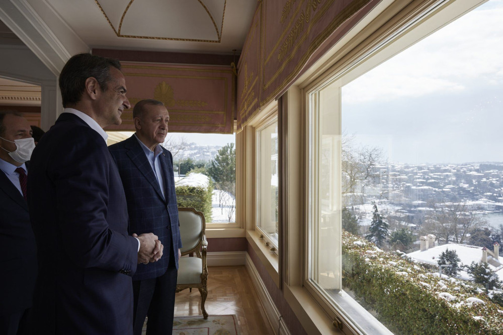 Μητσοτάκης – Ερντογάν: Διάλογος «μεταξύ συμμάχων» και νέα συνάντηση το φθινόπωρο