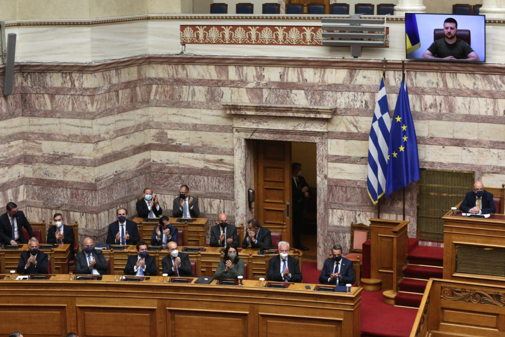Μητσοτάκης: Ιστορική ομιλία Ζελένσκι – Απέναντι στο αίμα και στην αυθαιρεσία κάθε δισταγμός είναι ένοχος