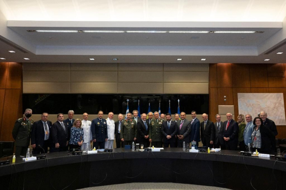 Συνάντηση Χαρδαλιά με αντιπροσωπείες Ελληνοαμερικανικών οργανώσεων