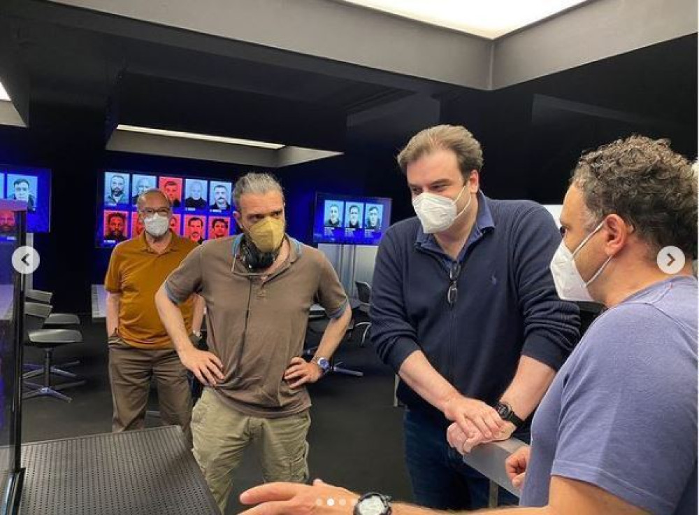 Στα γυρίσματα του “Έτερος Εγώ” βρέθηκαν Πιερρακάκης- Λιβάνιος
