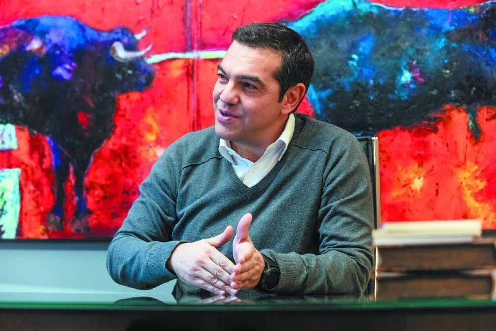 Πως περνάει τις ώρες του ο Τσίπρας…