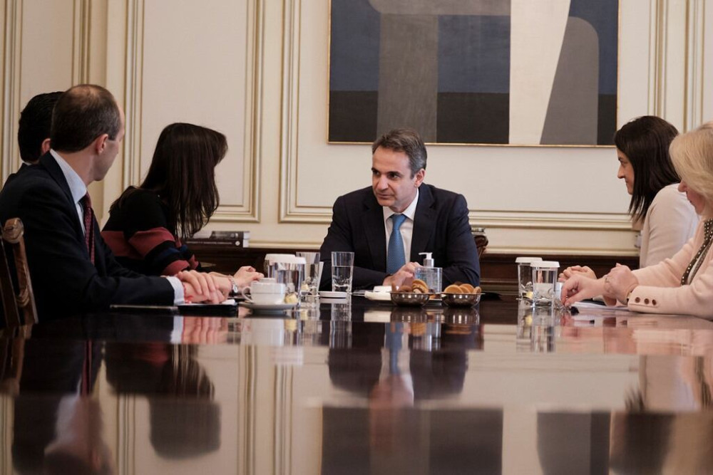 Μητσοτάκης-Γκάμπριελ: Προτεραιότητα να ανακοπεί το «brain drain»