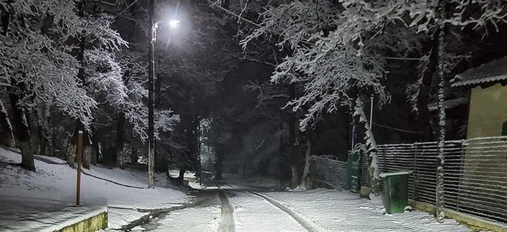 To έστρωσε στον Χορτιάτη (pics&vids)