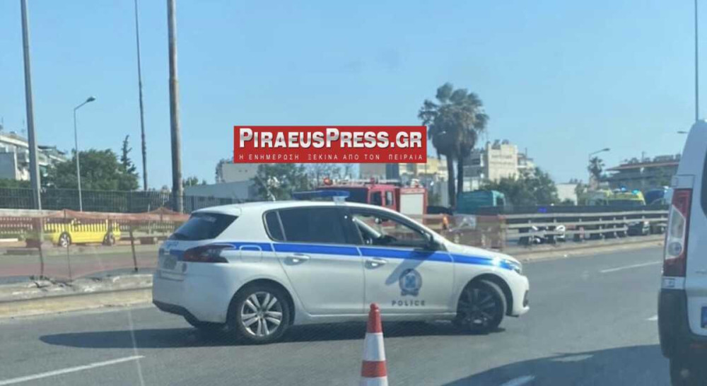 Κλειστή η Λεωφόρος Κηφισού λόγω τροχαίου