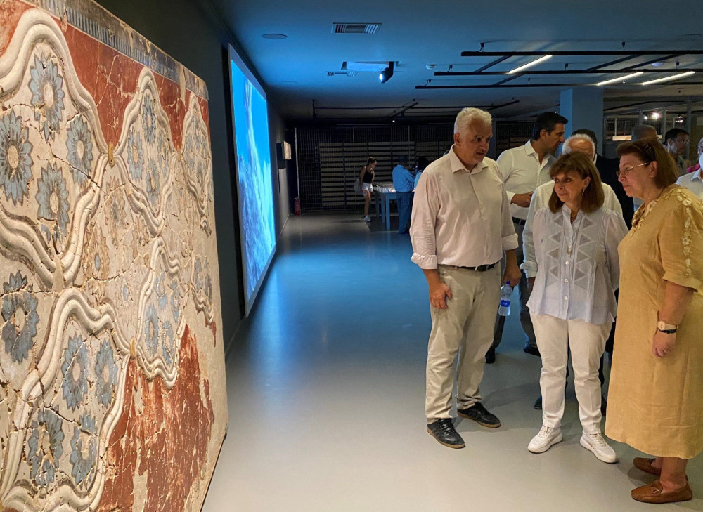 Σακελλαροπούλου: «Το Αιγαίο έχει τη  δύναμη να θεραπεύει την αγωνία της ψυχής μας»