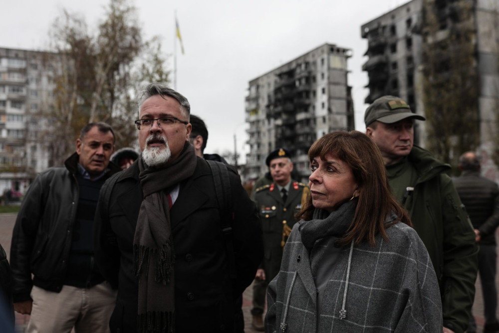 Μποροντιάνκα, Μπούτσα και Ιρπίν επισκέφθηκαν Σακελλαροπούλου – Παναγιωτόπουλος