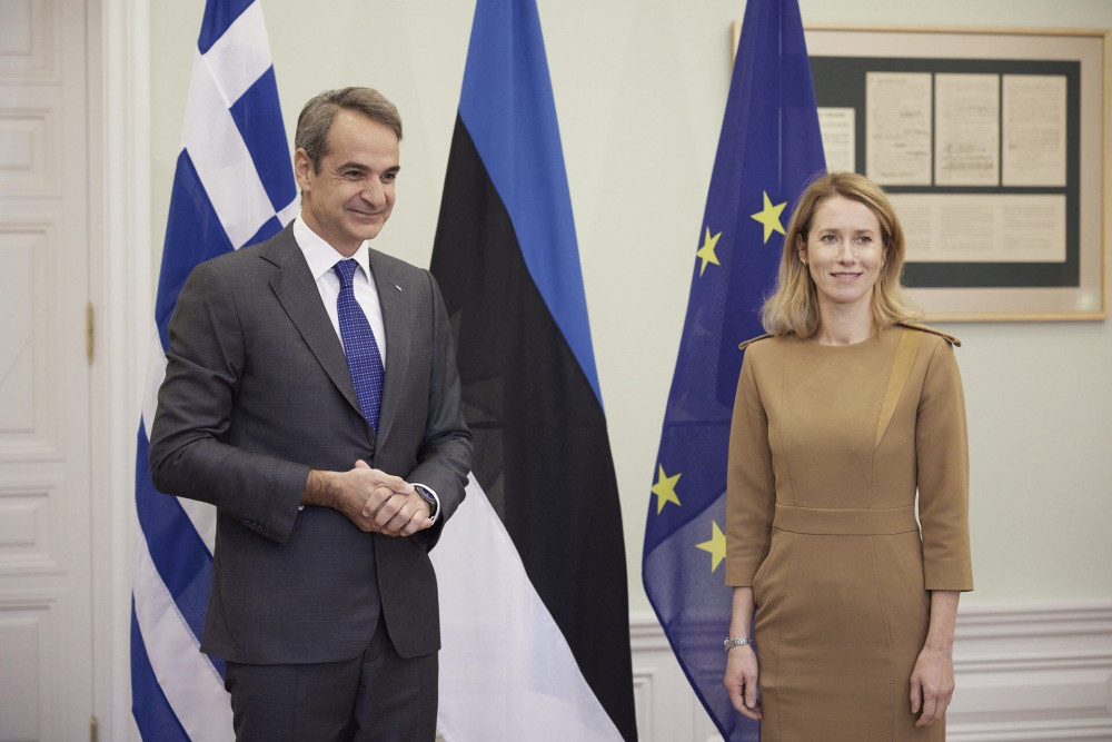 Μητσοτάκης από Εσθονία: Το διεθνές δίκαιο ο μόνος τρόπος επίλυσης των διαφορών με την Τουρκία