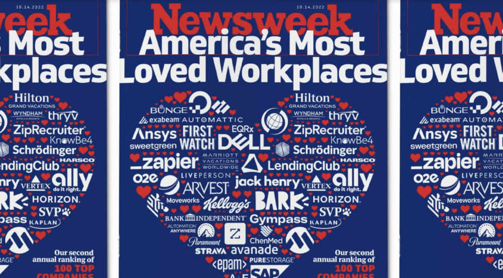 Η Ansys στη λίστα του Newsweek με τους Κορυφαίους 100 πιο Αγαπημένους Χώρους Εργασίας για το 2022