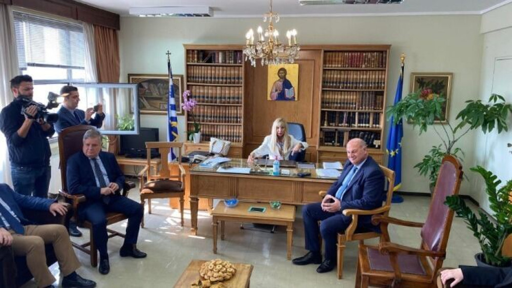 Συνάντηση Τσιάρα με τις διοικήσεις των Δικαστηρίων Θεσσαλονίκης: “Η πόλη θα έχει το Δικαστικό Μέγαρο που της αξίζει”