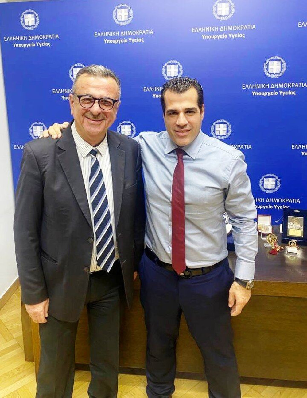 Συνάντηση Θεοδωρίδη – Πλεύρη: Στο επίκεντρο τα προβλήματα των δομών υγείας στο Δήμο Πέλλας