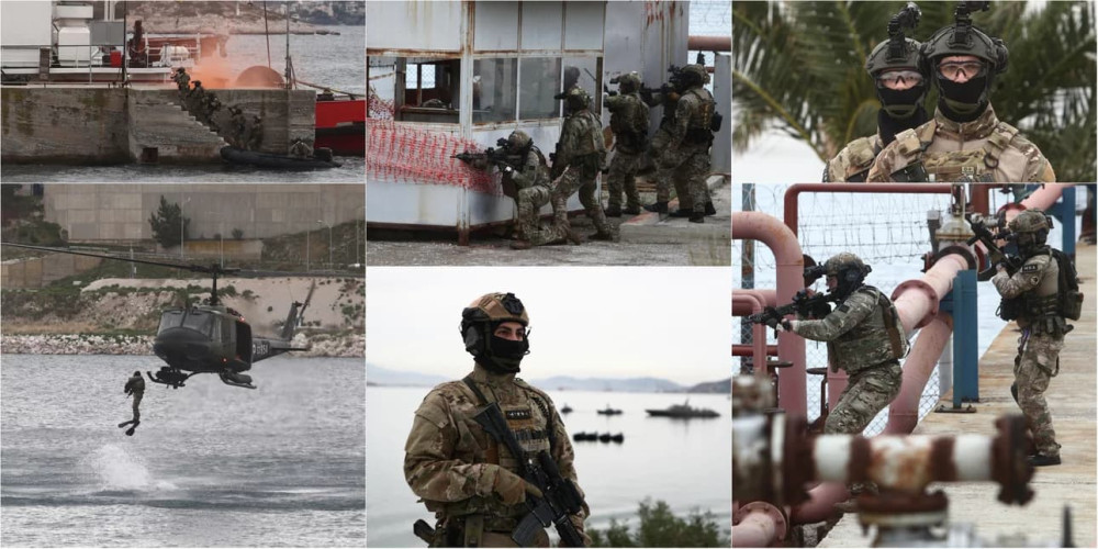 Στρατιωτική συνεκπαίδευση Ειδικών Δυνάμων Ελλάδας και ΗΠΑ στη Νέα Πέραμο – Δείτε φανταστικές εικόνες!
